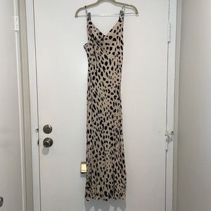 Urban Outfitters Animal Print Maxi Dress
